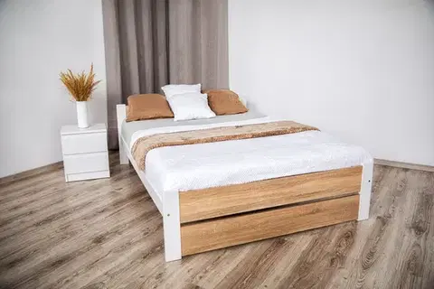 Postele Elvisia Posteľ LEA s roštom | 120 x 200 cm Farba: dub sonoma