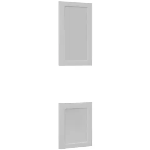 Kuchynské skrinky Čelo skrinky Luxeo F15-D60PWN rám white
