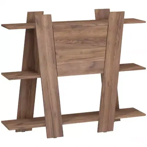 Regály Regál Via 130-2D Craft tobacco