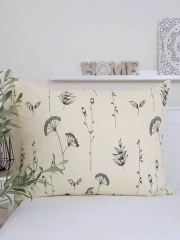 Dekoračné obliečky MKLozkoviny.sk Krepová obliečka na vankúš Renforcé 70 x 90 cm - Čistinka-  -