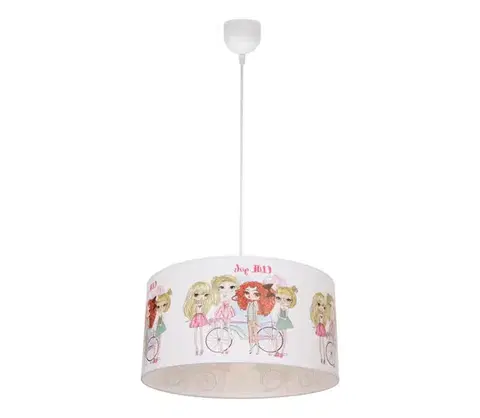 Svietidlá  Detský luster GIRLS VIBES 1xE27/60W/230V pr. 40 cm pre dievčatá H0981