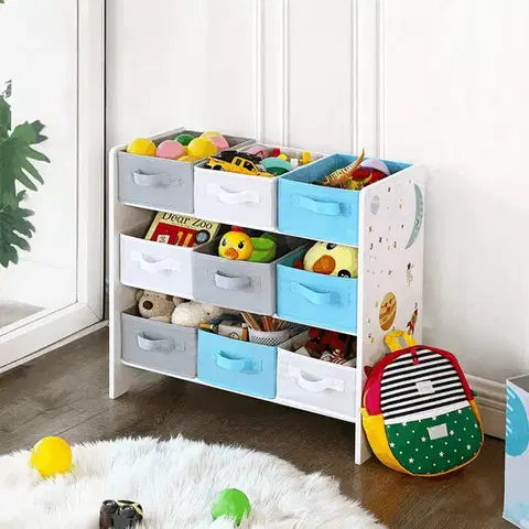 Detské regály Regál na hračky E1033 Autronic