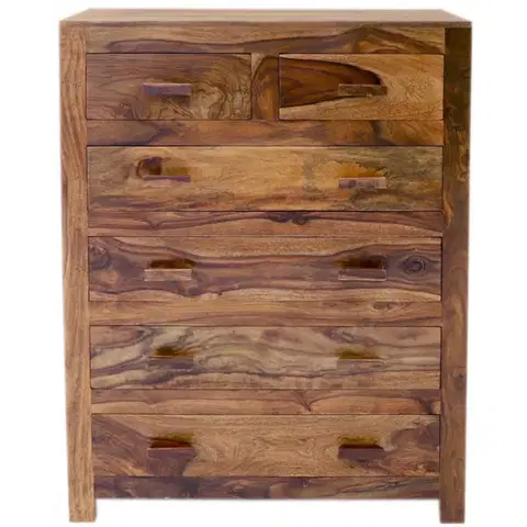 Komody Komoda Kali 90x120x45 indický masív palisander