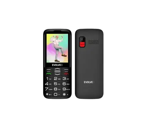 Predlžovacie káble Evolveo - EasyPhone XO mobilný telefón pre seniorov čierna EP-630-XOB