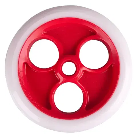 Komponenty na kolobežky Predné koliesko Spartan 230x33mm pre kolobežku Jumbo 2 bielo-červená