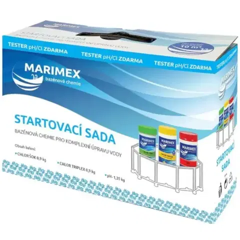 Štartovacie súpravy bazénovej chémie Bazénová chémia - štartovacia súprava