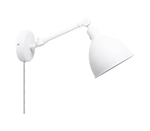 Svietidlá ByRydens 4300120-5007 - Nástenné svietidlo BAZAR 1xE27/5W/230V biela 4300120-5007