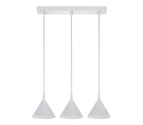 Svietidlá BRILAGI - Luster na lanku CONE TRIPLE 3xGX53/15W/230V biela WO-E14-G10-WHT-OEM