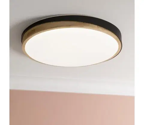 Svietidlá Brilliant - LED St. stropné svietidlo BAARLO LED/36W/230V pr. 50 cm čierna + DO G80846/76