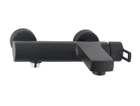 Kúpeľňové batérie Vanová baterie Paffoni Ringo bez sprchového setu 150 mm černá RIN022NO RIN022NO