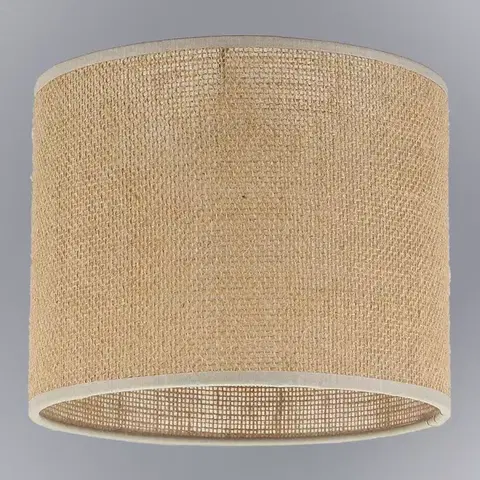 Moderné lampy do obývačky Tienidlo valček 9691 Juta D20