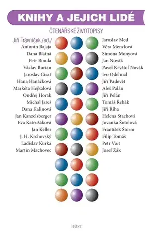 Odborná a náučná literatúra - ostatné Knihy a jejich lidé - Jiří Trávníček