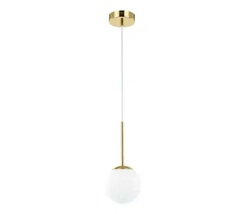 Svietidlá Open Design OR80087 - Kúpeľňový luster na lane BAO 1xG9/8W/230V IP44 zlatý OR80087