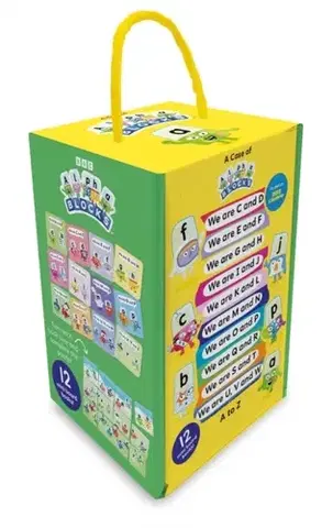Leporelá, krabičky, puzzle knihy Case of Alphablocks - Alphablocks