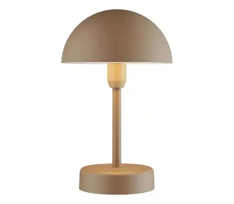 Lampy Nordlux - LED stmievateľná nabíjateľná vonkajšia stolová lampa ELLEN LED/2,8W/3,7V IP44 hnedá 2418015018