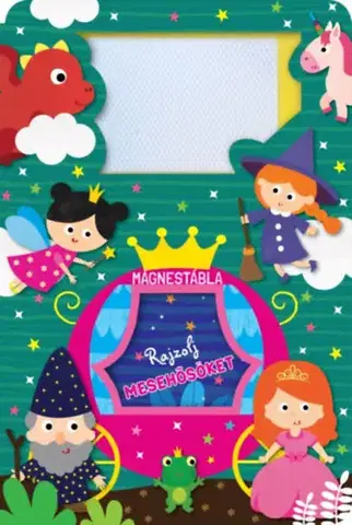 Rozprávky Mágnestábla - Rajzolj mesehősöket kavaii stílusban