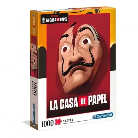 1000 dielikov Puzzle La casa de papel 1000 Clementoni