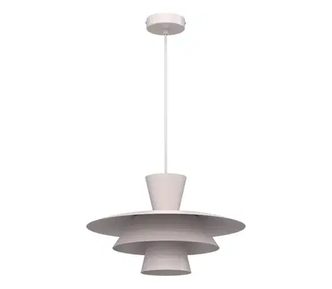 Svietidlá  Luster na lanku PLATO 1xE27/15W/230V krémový 5747