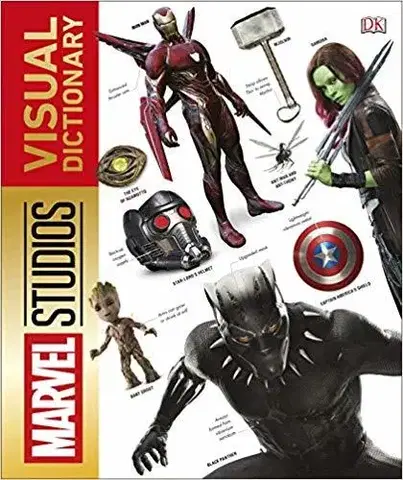 Cudzojazyčná literatúra Marvel The Visual Dictionary - Adam Bray