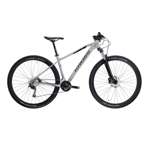 Bicykle Kross Level 3.0 2022 šedá/čierna - S (16", 165-172 cm)