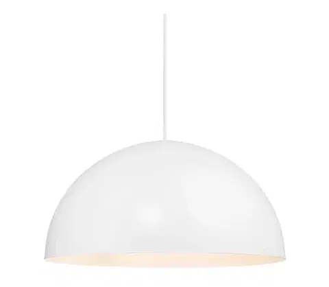 Svietidlá Nordlux - Luster na lanku ELLEN 1xE27/40W/230V biela 48573001
