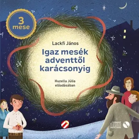 Rozprávky Cerkabella Igaz mesék adventtől karácsonyig - Hangoskönyv CD