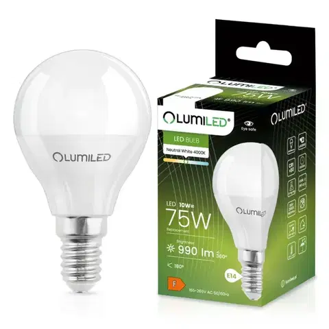 Dekoračné žiarovky Žiarovka LED 10W E14 1055LM NB