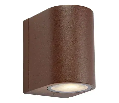 Svietidlá Markslöjd 109108 – ALOR LED vonkajšie stmievateľné nástenné svietidlo, 4,9 W, 230 V, IP65, hnedé 109108