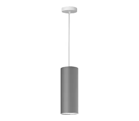 Svietidlá  Luster na lanku ZIK 1xE27/40W/230V šedá 0935