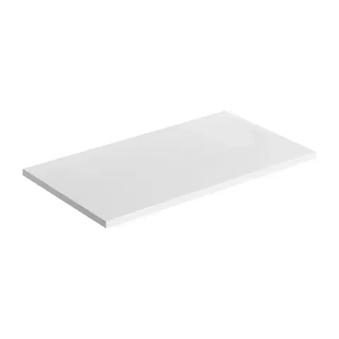 Vane OMNIRES - Sprchová vanička AQUAROCK kompozit, protišmyková, obdĺžniková 90 x 160 cm, biela mat AQUAROCK90-160BM