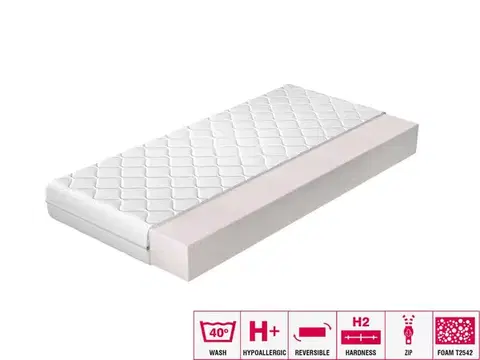 Matrace NABBI Lecco 80 obojstranný penový matrac PUR pena / látka