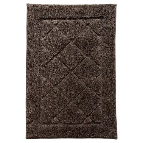 Koberčeky a rohože do kúpeľne Kúpeľňový koberček 50x80cm hnedý