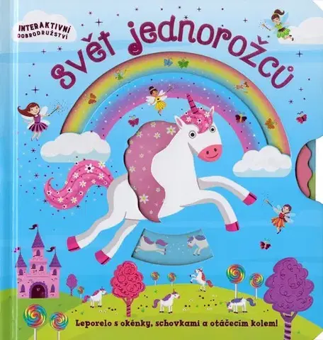 Leporelá, krabičky, puzzle knihy Svět jednorožců - Kolektív autorov,Paul Dronsfield