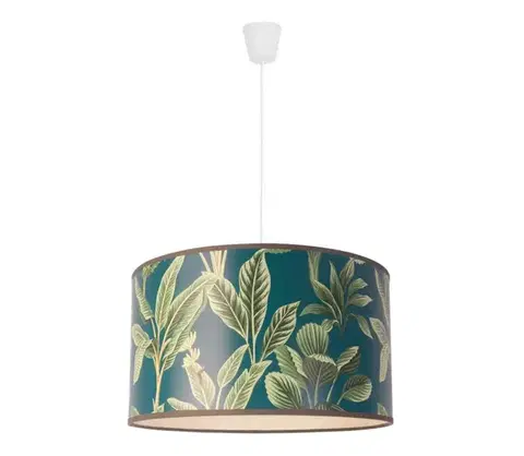 Svietidlá  - Luster na lanku GOLD LEAVES 1xE27/15W/230V pr. 40 cm 8005