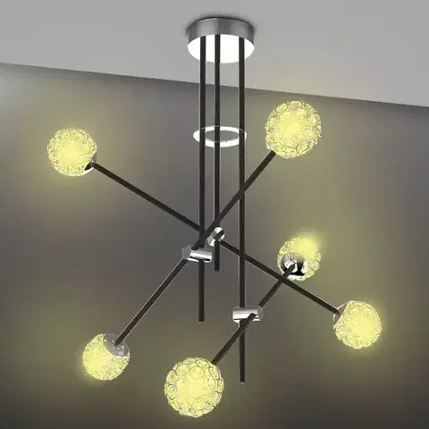Moderné lampy do obývačky Luster A0032-360 Paksos 6 X Max 5W G9