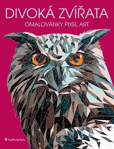 Maľovanky pre dospelých Omalovánky Pixel Art - Divoká zvířata - Max Jackson