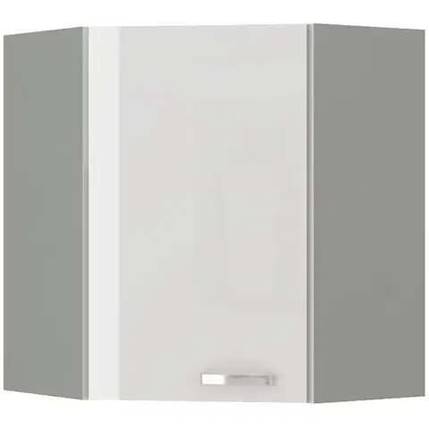 Kuchynské skrinky visiace Skrinka do kuchyne BIANKA 60X60 GN-72 2F (45°)