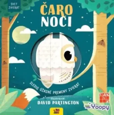 Leporelá, krabičky, puzzle knihy Čaro noci - svet zvierat - Kolektív autorov