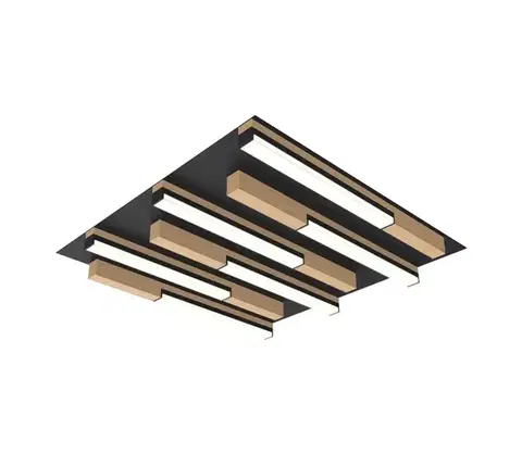 Svietidlá Wofi 9031-606 - LED Stmievateľné stropné svietidlo PALERMO LED/26W/230V drevo 9031-606