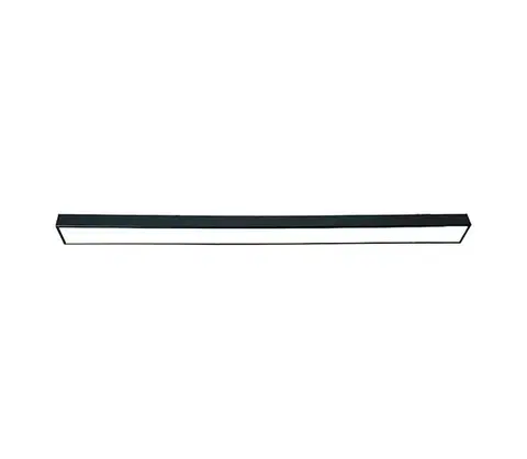 Svietidlá  LED Stropné svietidlo LED/32W/230V 4000K 120x7 cm čierna LCL7021