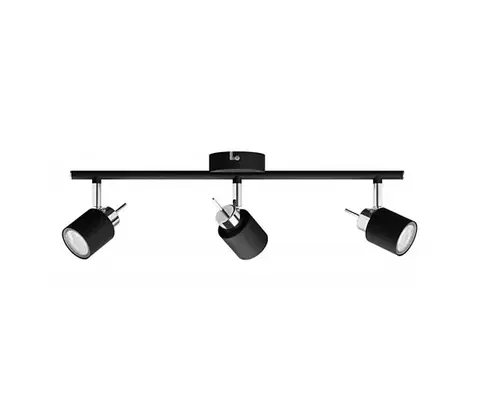 Svietidlá Philips - Bodové svietidlo MERANTI 3xGU10/35W/230V čierna 8719514465411