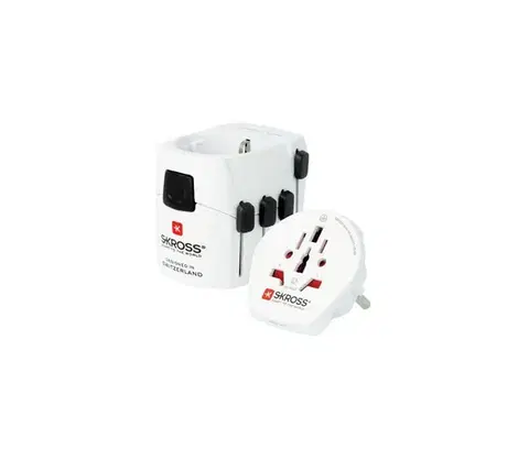 Predlžovacie káble SKROSS PA40 - Cestovný adaptér univerzálny 6,3A PA40