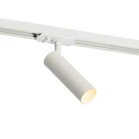 Koľajnicové svetelné systémy Moderný biely reflektor pre 1-fázový 35 mm koľajnicový systém - Iconic Jeana Luxe