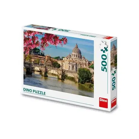 500 dielikov Dino Puzzle Bazilika Svätého Petra 500 Dino