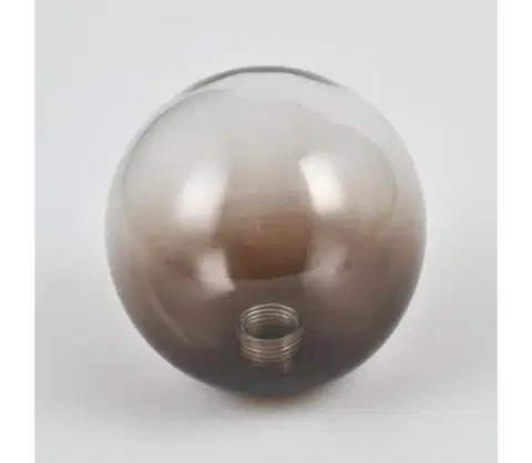 Lampy BRILAGI - Náhradné sklo k lusteru, nástennému svietidlu a lampe MISTEL, MILLA pr. 12 cm hnedé GL044