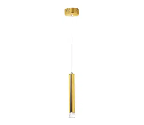 Svietidlá  LED luster na lanku GOLDIE LED/5W/230V zlatý ML5713