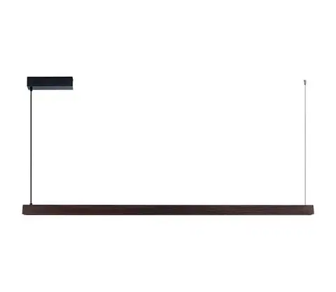 Svietidlá  NEO 07301L-LED Stmievateľný luster na lane MADEIRA 33W/230V Wi-Fi Tuya 152 cm orech 07301L