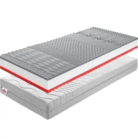 Matrace KONDELA BE Tempo 30 New obojstranný penový matrac 120x200 cm PUR pena / látka