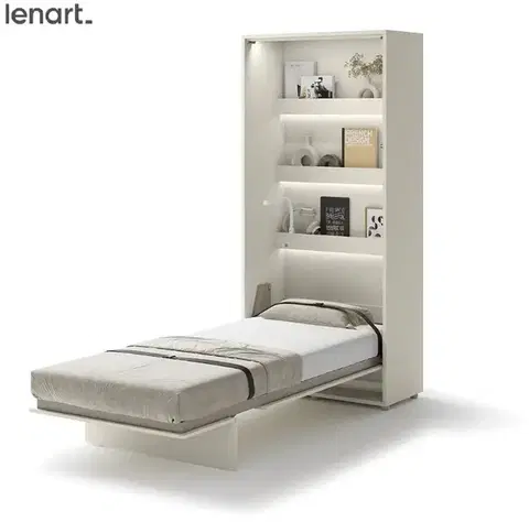 Postele Dig-net nábytok Sklápacia posteľ Lenart BED CONCEPT BC-03 kašmír | 90 x 200 cm