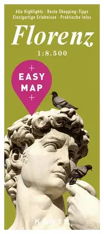 Európa Florencia - Easy Map, 1: 8 500